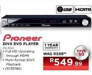 Pioneer DIVX DVD Player (DV3022)