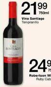 Vina Santiago Tempranillo-750ml