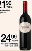 Robertson Winery Ruby Cabernet-750ml