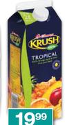 Clover Krush 100% Vrugtesapmensel Verskeidenheid-2Ltr