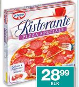 Dr. Oetker Ristorante Pizza Verskeidenheid-Each