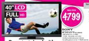 Sony 40" FHD LCD TV(KLV-40BX420)