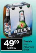 Beck's Non-Alcoholic Beer-6 x 330ml