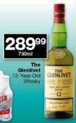 The Glenlivet 12-Year-Old Whisky-750ml