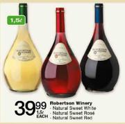 Robertson Winery Natural Sweet White-1.5Ltr-Each