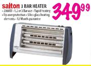 Salton 3 Bar Heater-2000W