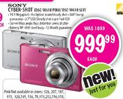 Sony Cyber-Shot (DSC-W610 PINK/DSC-W610 SLV)-each
