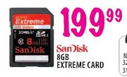 SanDisk Extreme Card-8GB