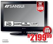 Sansui 26" (66cm) LCD TV (STYA326)