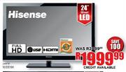 Hisense 24" (61cm) LED TV (24K16)