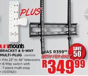Unimounts Bracket & 6-Way Multi-Plug (UNIM006)