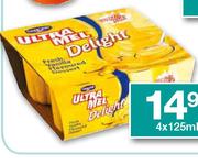 Ultra Mel Delight Dessert Assorted-4x125ml