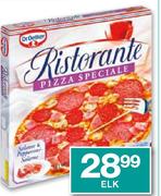 Dr.Oetker Ristorante Pizza Verskeidenheid Elk