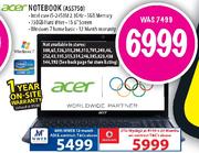 Acer Notebook(AS5750)