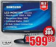 Samsung 18.5" LCD Monitor(S19A10N)