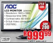 AOC LCD Monitor-21.5"