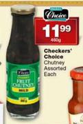 Checkers' Choice Chutney-460g
