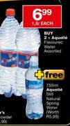 Buy 2X Aquelle Flavourec Water-1.5L Each