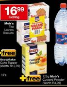 Moir's Tea Lovers Biscuits-3*200g