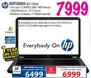 HP Notebook(G7-135si)