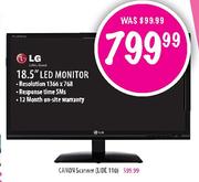 LG 18.5" LED Monitor
