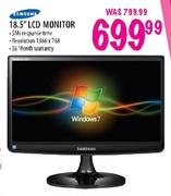 Samsung 18.5" LCD Monitor
