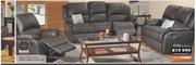 Comet 3 Piece 5 Action Leather Uppers Lounge Suite