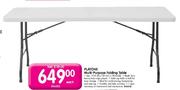 Platone Multi-Purpose Folding Table-1800(l) x 750(w) x 750mm(h)