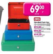 Aro Standard Cash Box-6" each