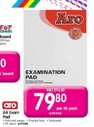 Aro A4 Exam Pad-per 10 pack