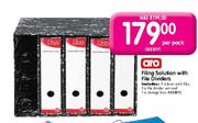 Aro Filing Solution with File Dividers-per set