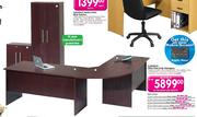 Classique Office Desk Suite Mahogany