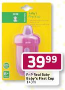 Pnp Real Baby Baby's First Cup-140ml