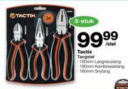 Tactix Tangstel-3 Stuk Per Stel