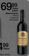 Allesverloren Shiraz-750ml