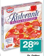 Dr. Oetker Ristorante Pizza Verskeidenheid