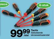 Tactix Geisoleerde Skroewedraaierstel-6 Stuk Per Stel
