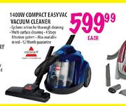 Compact Easyvac Vacuum Cleaner-1400W