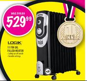 Logik 11 Fin Oil Filled Heater