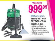 Electrolux Wet And Dry Extraction Cleaner