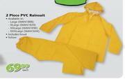 PVC Rainsuit-2 Piece Each