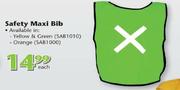 Safety Maxi Bib-Each