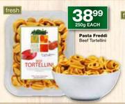 Pasta Freddi Beef Tortelini-250g Each