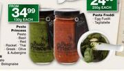 Pesto Princess(Pesto/Basill/Red/Rocket/Thai/Greek/Olive & Aubergine)