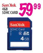 Sandisk SDHC Card-4GB