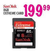 Sandisk Extreme Card-8GB
