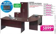 Classique Office Desk Suite Mahogany for the Entire Suite 