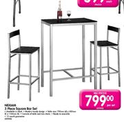 Nexiam Square Bar Set-3 Piece Per Set