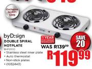 By D:sign Double Spiral Hotplate
