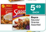 Royco Sauces/Gravies Assorted-Each